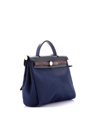 31 Herbag Zip Leather and Toile