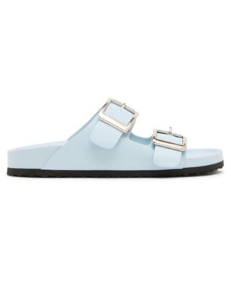 Bodie Buckle Footbed Slide Sandals