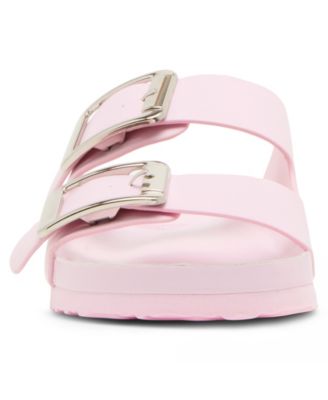 Bodie Buckle Footbed Slide Sandals