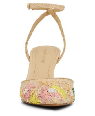 Women's Flora Embellished Pointed Toe Two-Piece Pumps