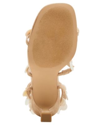 Women's Georgia Beaded Square Toe Dress Sandals