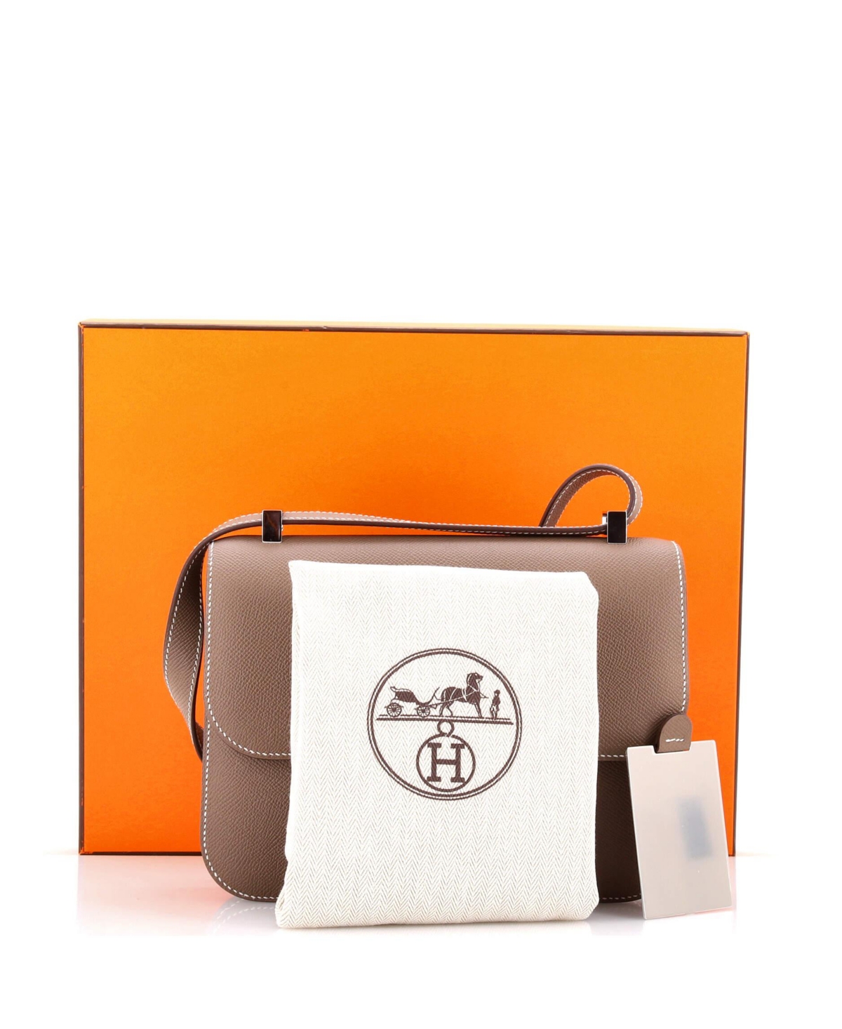 Pre-Owned HERMES 24 Constance Nm Bag Epsom