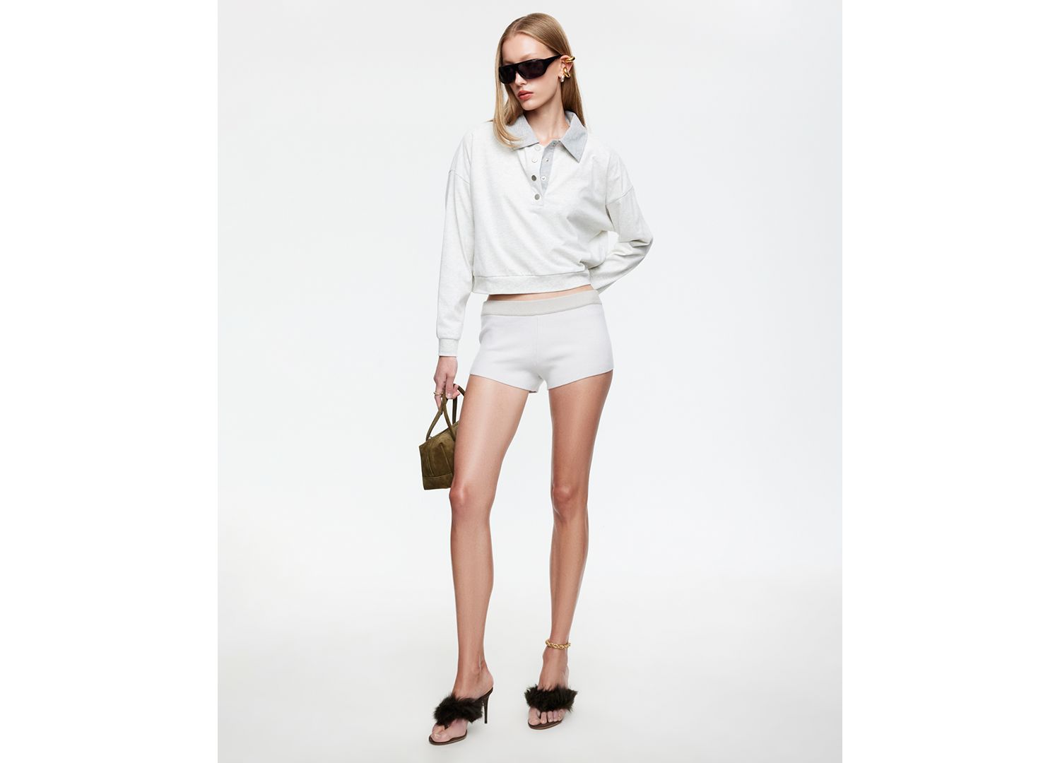 Women's Housewife Long-Sleeve Top
