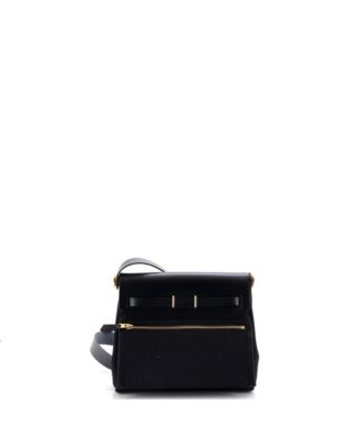 20 Herbag Zip Toile and Leather