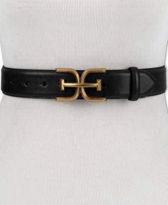 Double-E Logo Plaque Belt