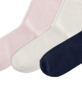 Girls' 4-11 Americana Bear Socks, 3-Pack