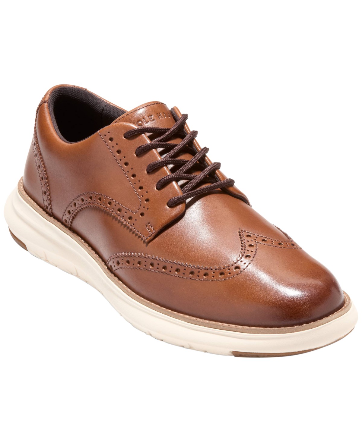 Обувь Cole Haan Men's Grand Remix Wing Lace-Up Oxford Shoes — фото 1