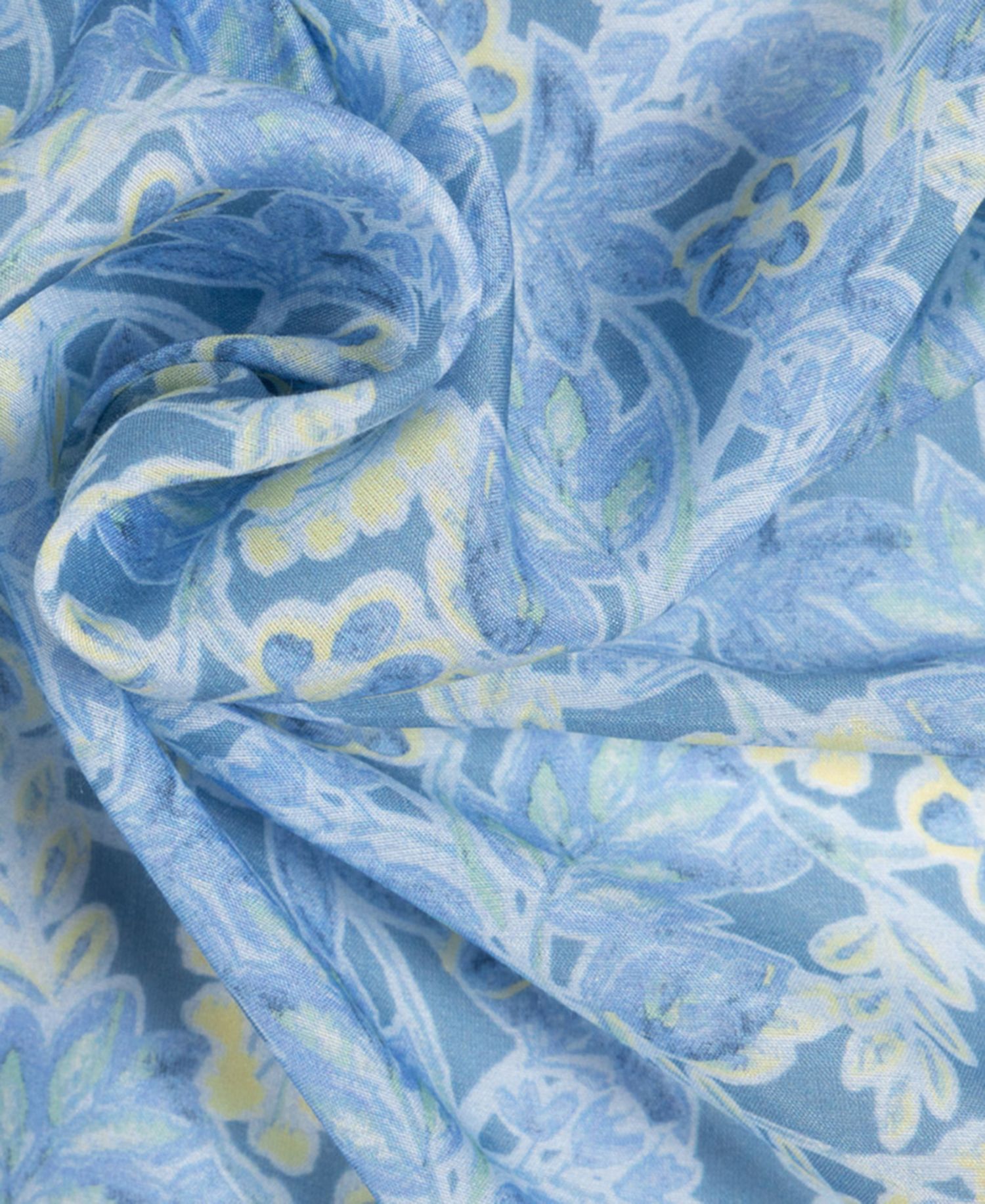 Summer Floral Small Square Scarf