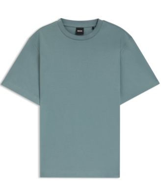 BOSS by Women's Mercerized Cotton Relaxed-Fit T-Shirt