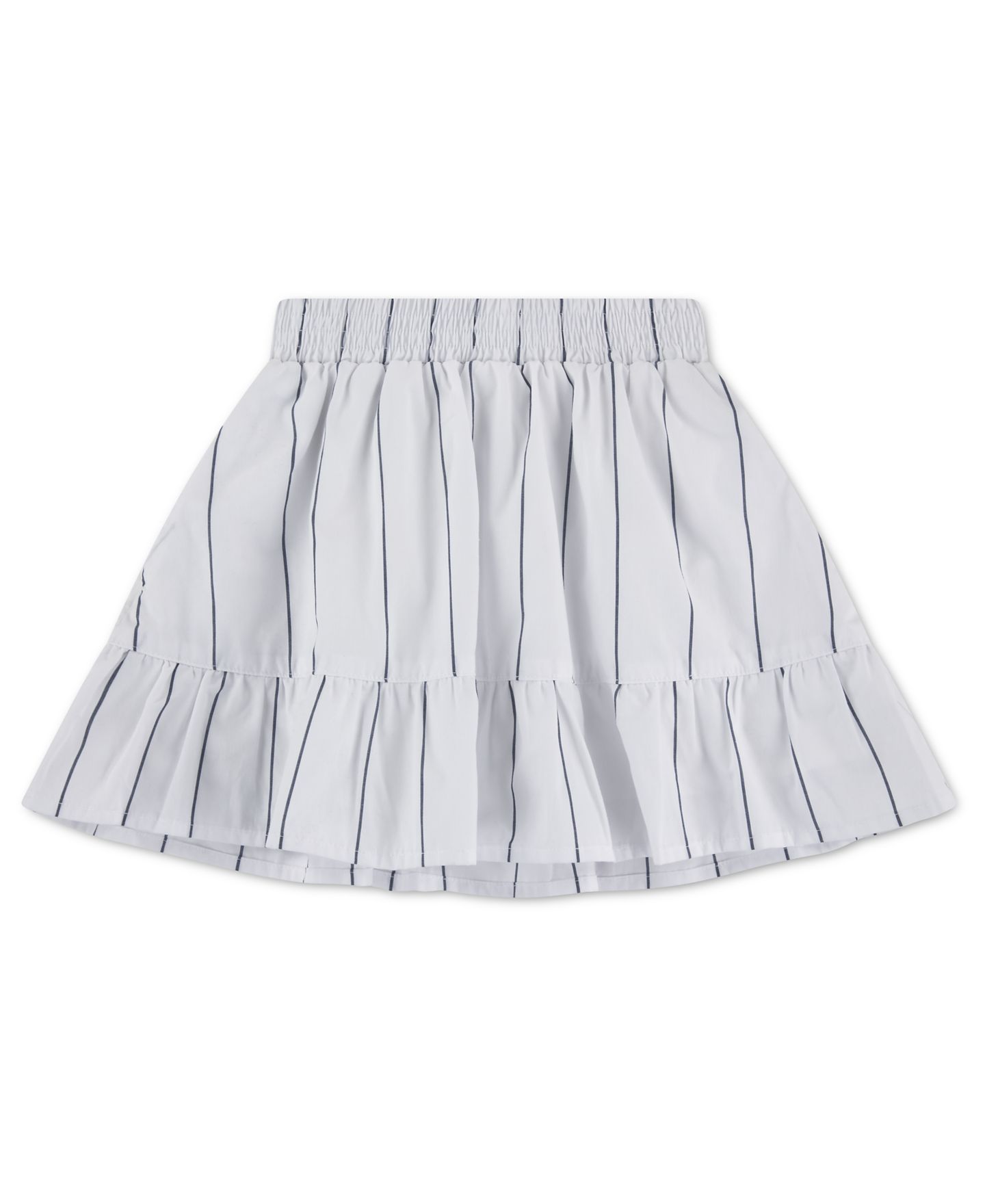 Юбка-шорты abercrombie kids Woven Bubble Skort для девочек, цвет: Яркий белый — фото 1