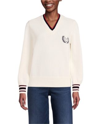 Women's Drifter Set in Sleeve Vneck Sweater