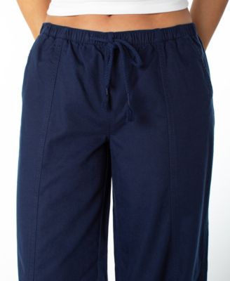 Juniors' Pull-On Wide-Leg Pants