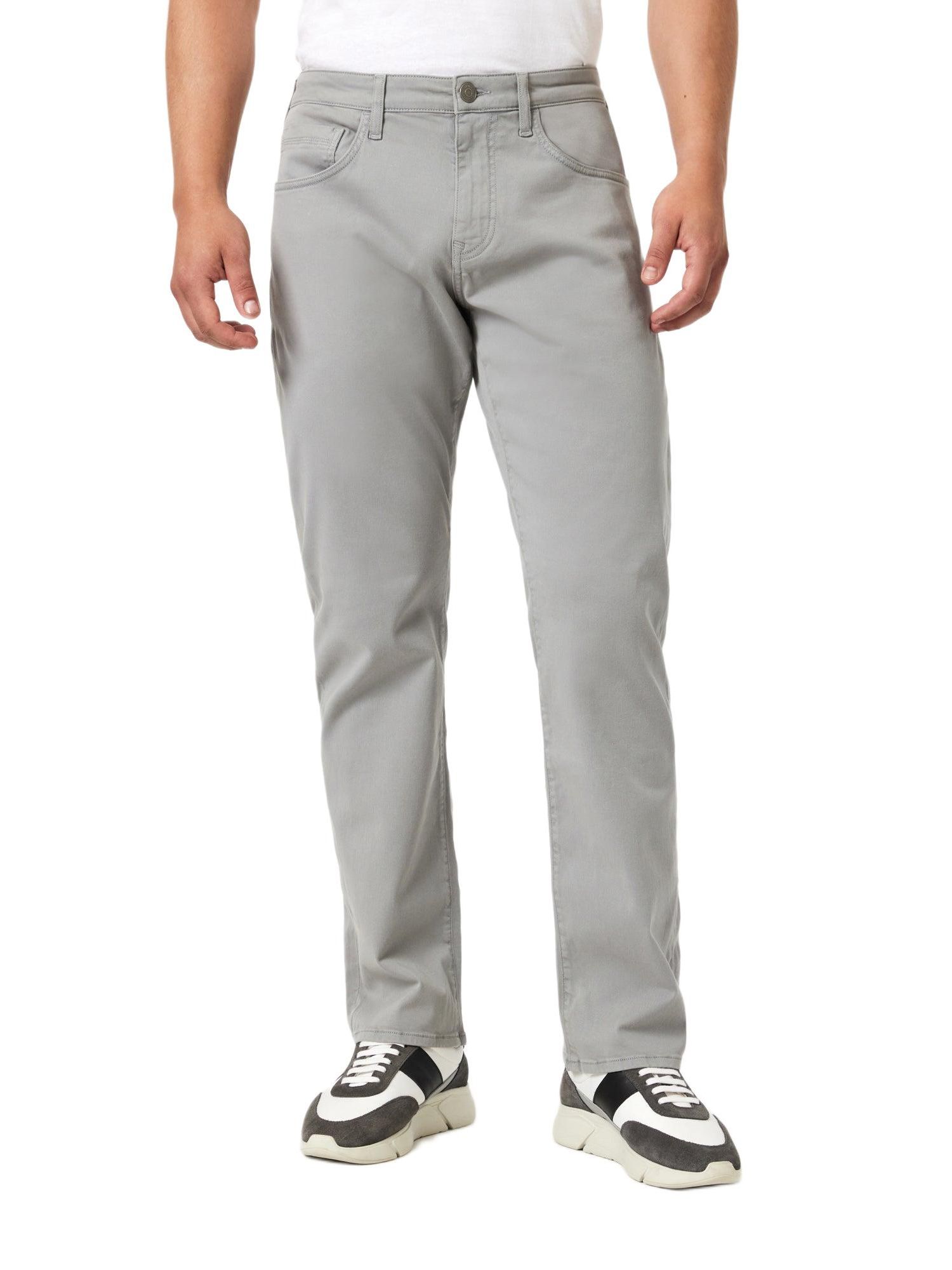 Men's Matt Relaxed Straight Leg In Stormy Casual Twill Pants