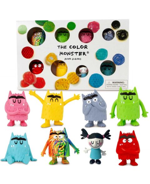 Детские фигурки Color Monster 8-Piece Figurine Set, Ages 3+, цвет: Open Miscellaneous