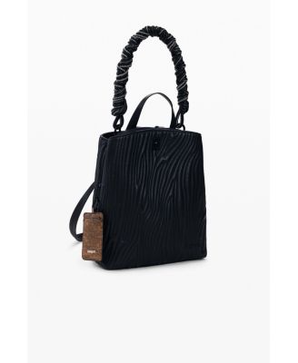 Women's Small backpack with embossed design