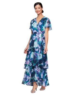 Women's Long Printed Maxi Dress