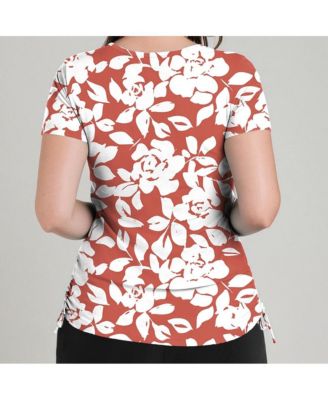 Women's UPF 50+ Short Sleeve Adele Swim Top