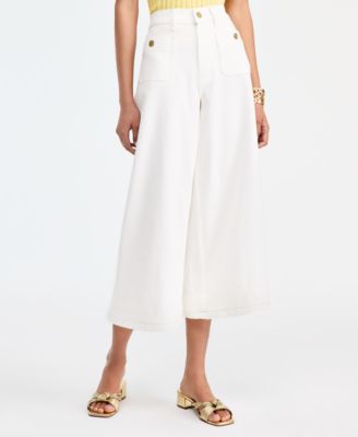 Women's Twill Patch Pocket Chinos Pants