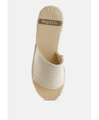 Womens Akara Canvas Espadrille Flatforms