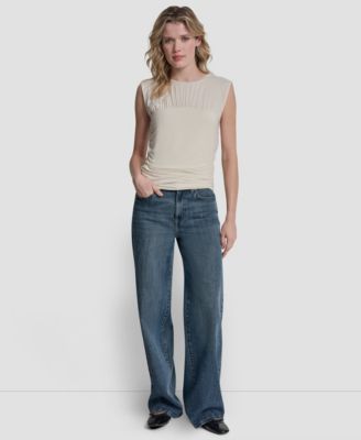 Women's Crewneck Sleeveless Top