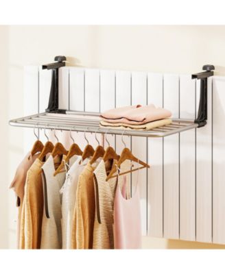 Portable Aluminum Clothes and Towel Drying Rack, Folding Stand