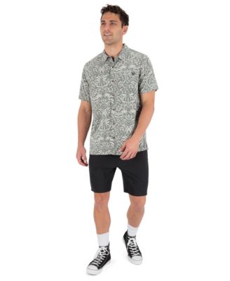 Men's Relaxed-Fit Point Collared Shirt