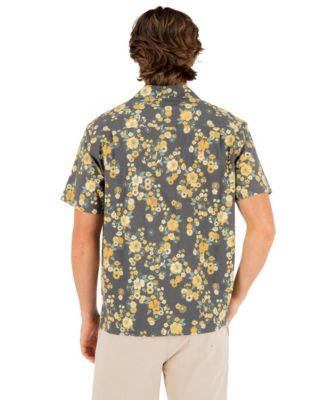 Men's Camp Collar Short-Sleeves Shirt