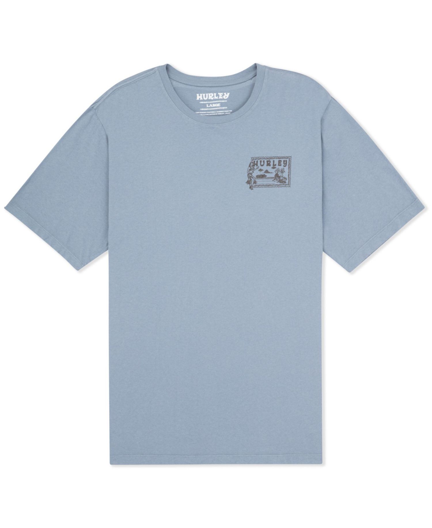 Men's Hula Short-Sleeve Crewneck T-Shirt