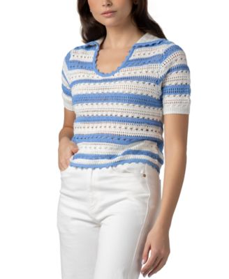 Women's V-Neck Polo Shirt