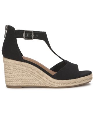 Women's Cyleste T-Strap Espadrille Wedge Sandals