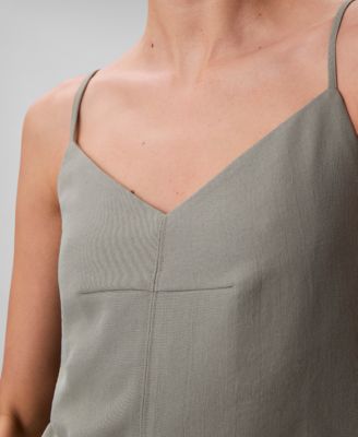 Women's Casual V-Neck Shift Dress