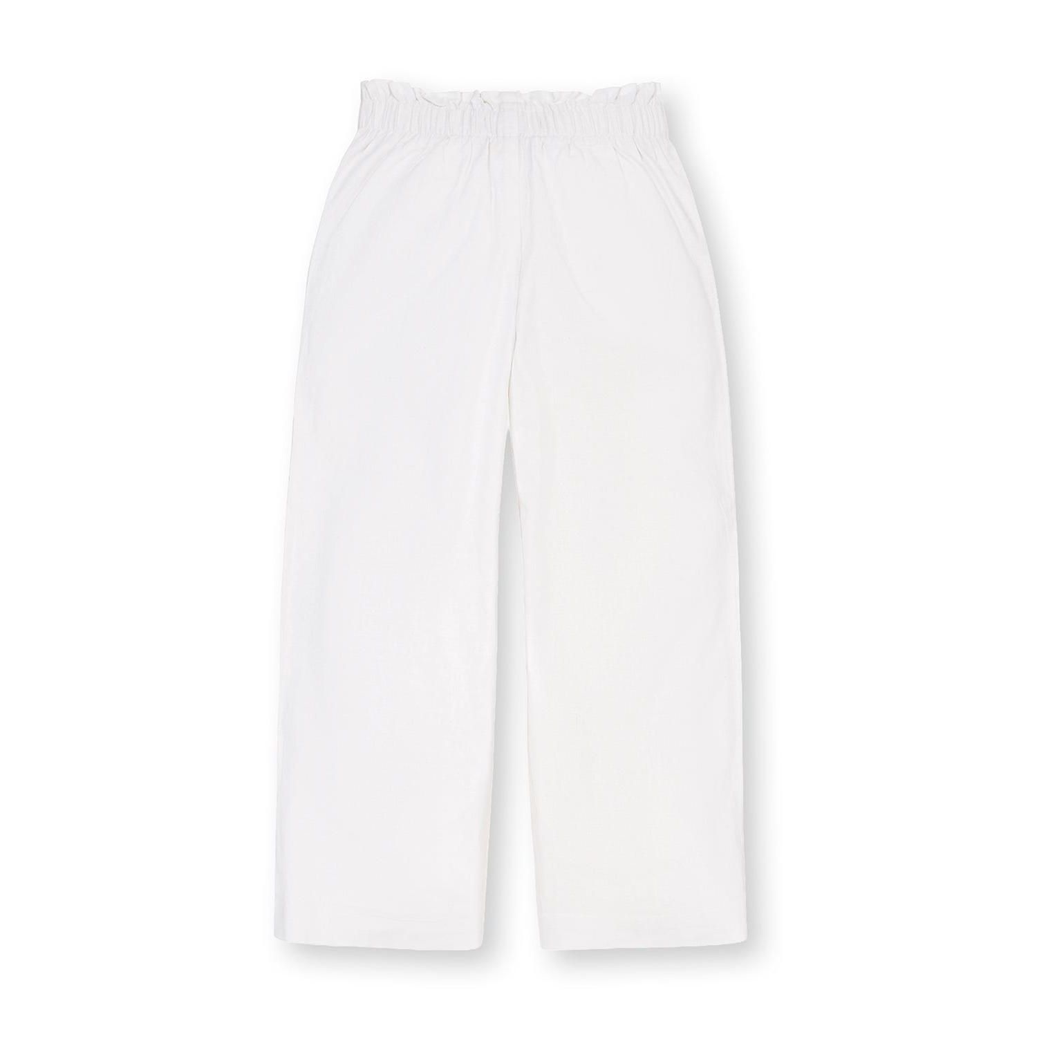Big Girls Hope and Henry Linen Paper Bag Tie-Waist Pant