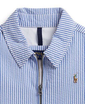 Boys' 2-7 Point Collar Long-Sleeve Jacket