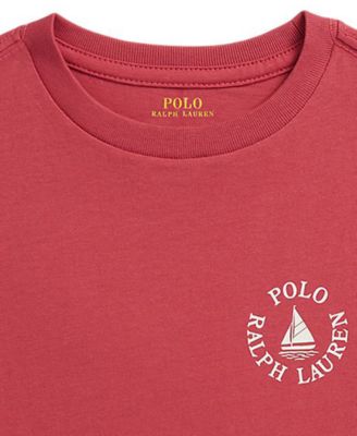 Boys' 2-7 Logo Cotton Jersey Tee