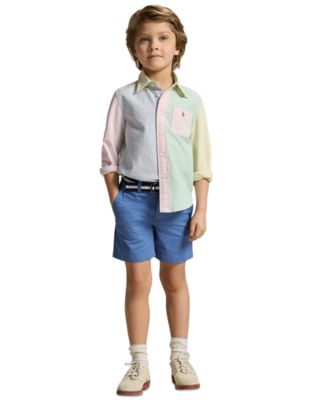 Boys' 2-7 Long-Sleeve Oxford Shirt