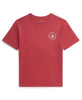 Boys' 8-20 Logo Cotton Jersey Tee