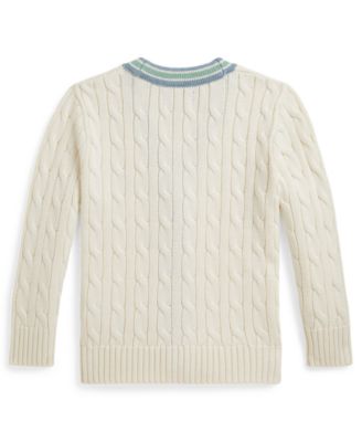 Boys' 2-7 V-Neck Cricket Cardigan