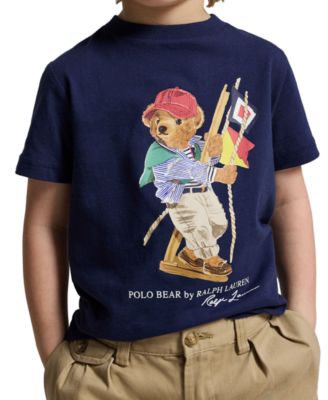 Boys' 2-7 Polo Bear Cotton Jersey Tee