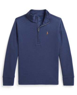 Boys' 2-7 Long-Sleeve Quarter-Zip Sweatshirt