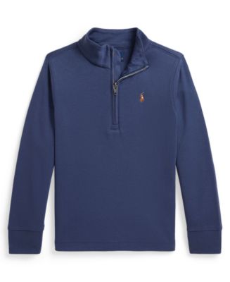 Daniel&Margaret 　Polo Ralph Laurenセット Polo Ralph Lauren Boys' 2-7 Cotton Interlock Quarter-Zip Pullover