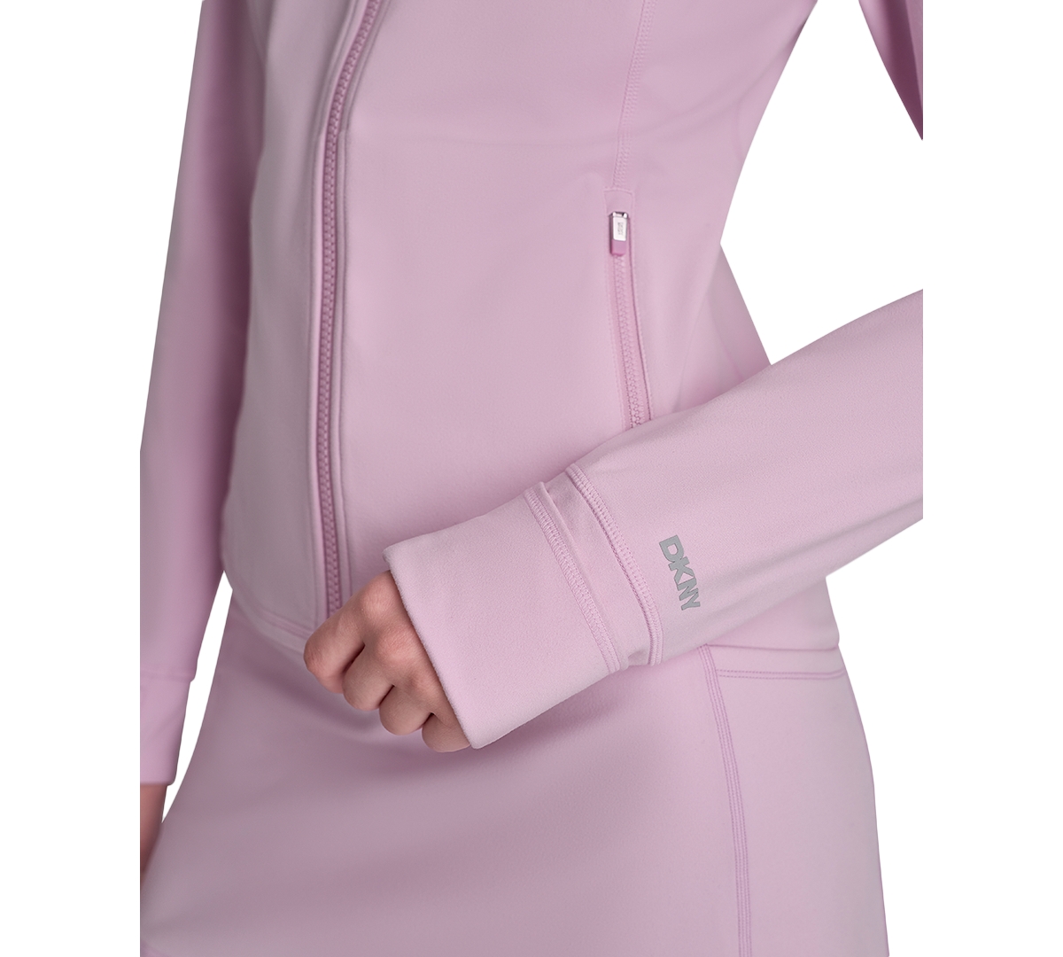 Dkny Sport Women's Balance Compression Full-Zip Jacket
