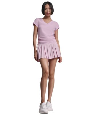 Women's Court Pique Pleated Tennis Skort
