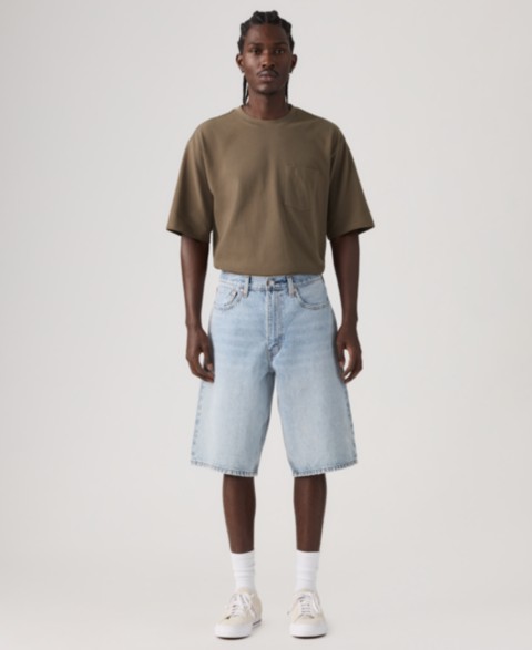 Мужские Levi's Men's 470 Low-Rise 14" Baggy Shorts