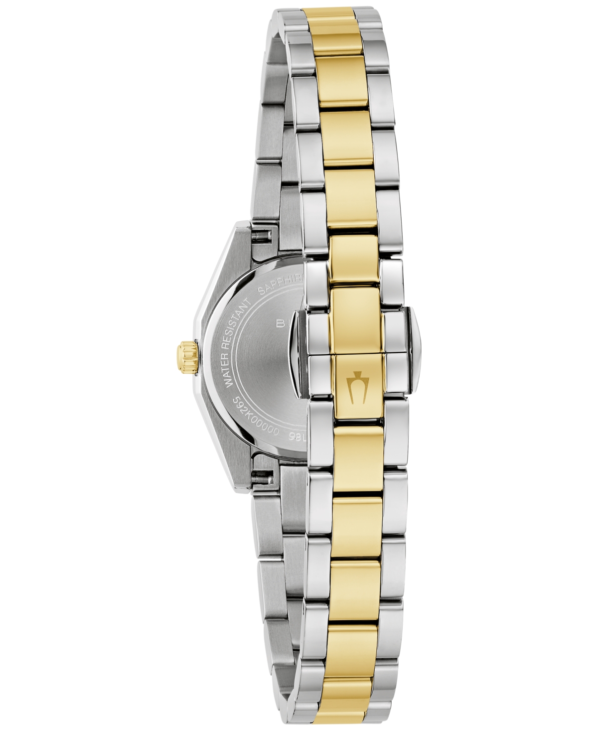 Bulova Women's Classic Surveyor Two-Tone Stainless Steel Bracelet Watch 22.7mm
