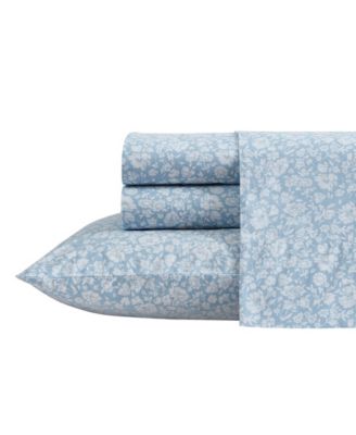 300 Thread Count Cotton Sateen 4-Pc. Sheet Set, Queen