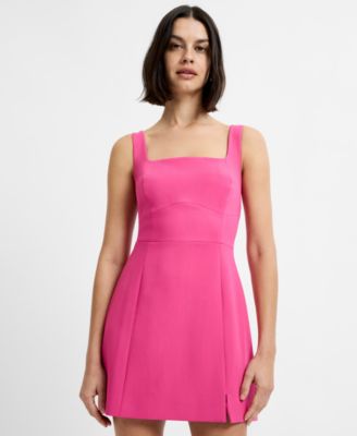 Women's Azra Slide Slit Sleeveless Mini Dress