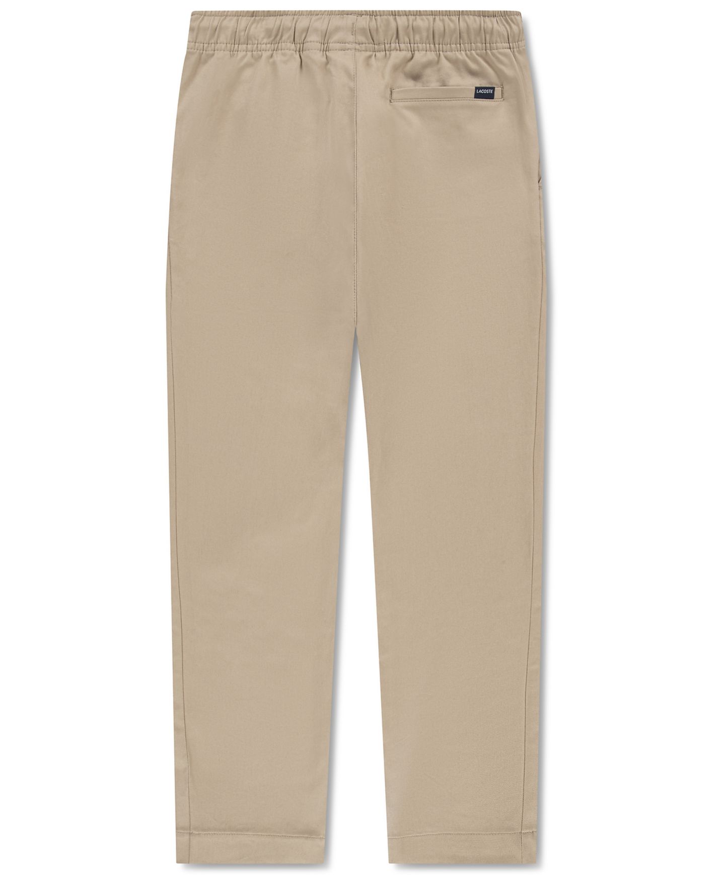 Брюки Lacoste Stretch Twill для мальчиков, цвет: Хаки — фото 5