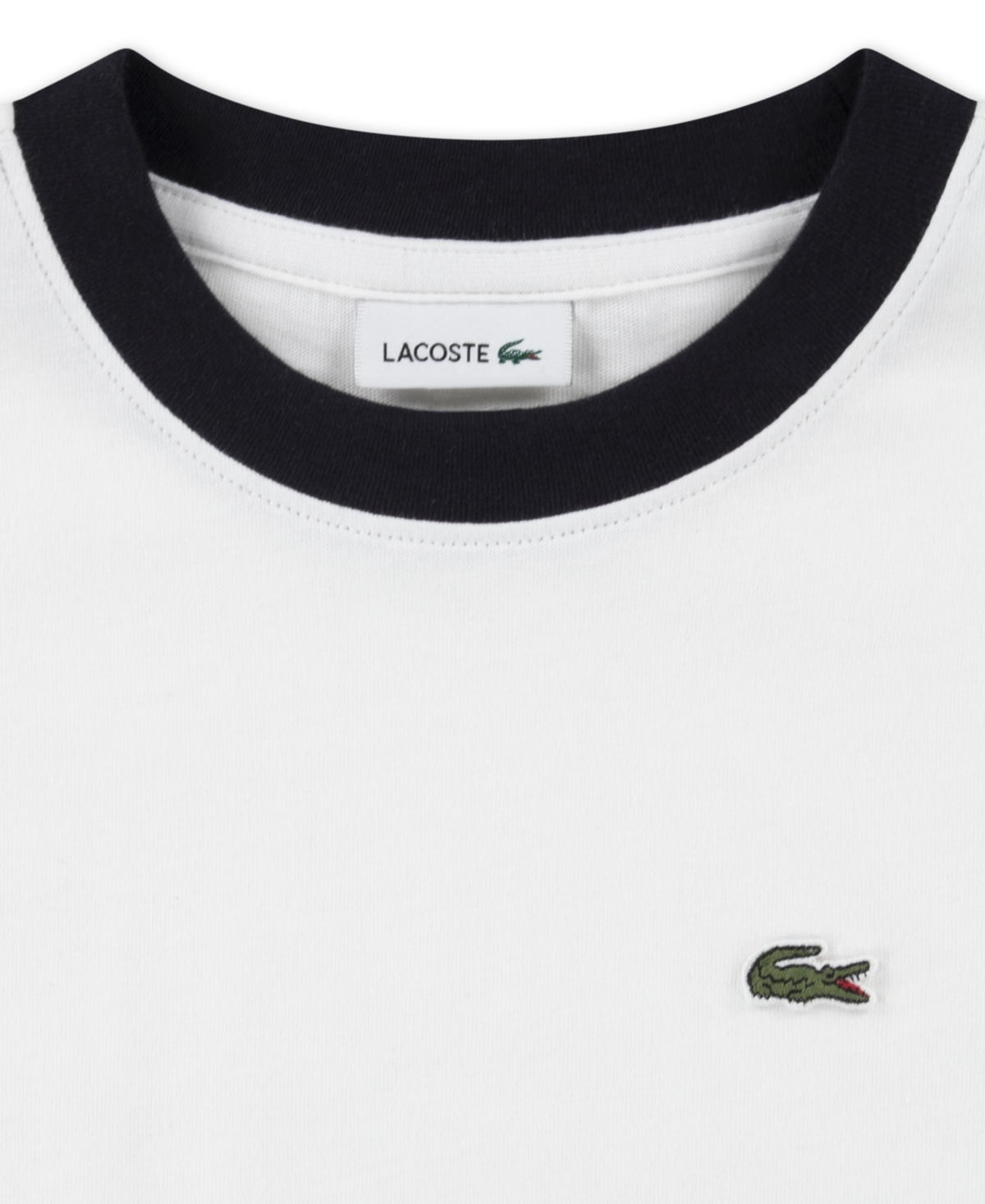Lacoste Boys' 10-16 Crewneck T-Shirt