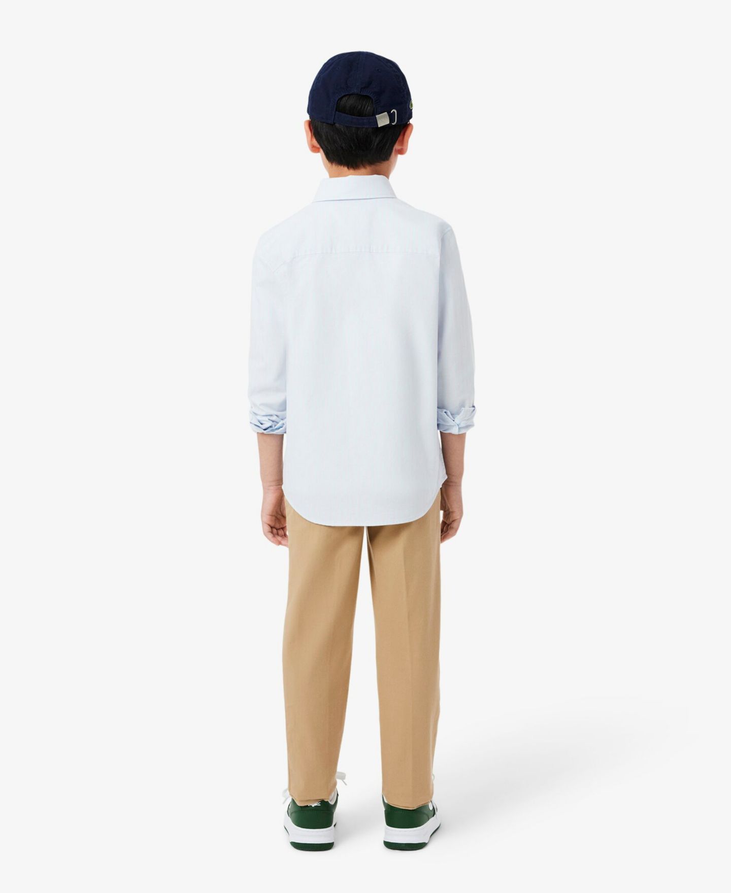 Брюки Lacoste Stretch Twill для мальчиков, цвет: Хаки — фото 3