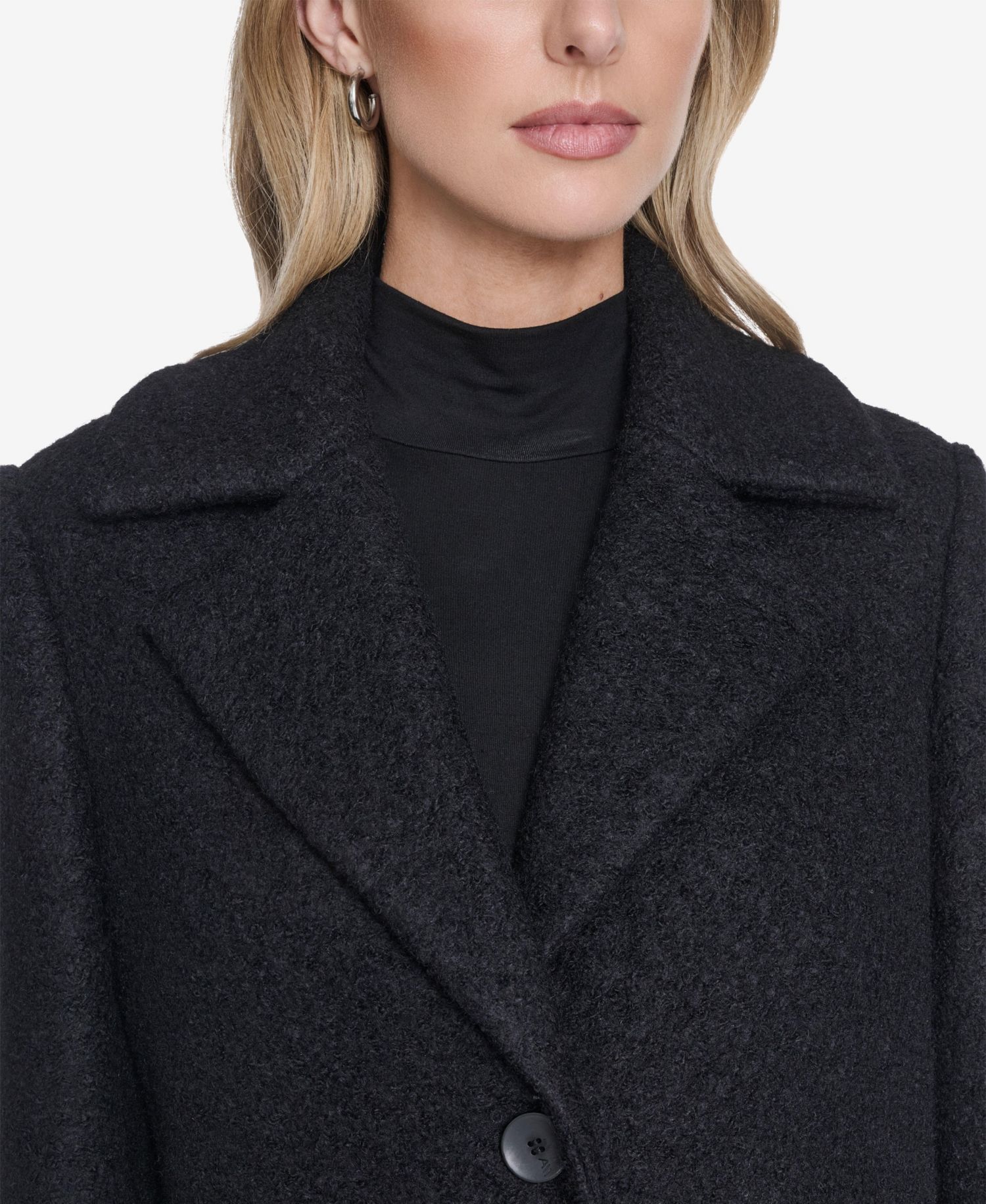 Women's Regine SB soft wool boucle coat